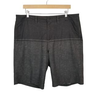 Travis Mathew Peale Men's Performance Stretch Golf Shorts Gray Waist Size 36